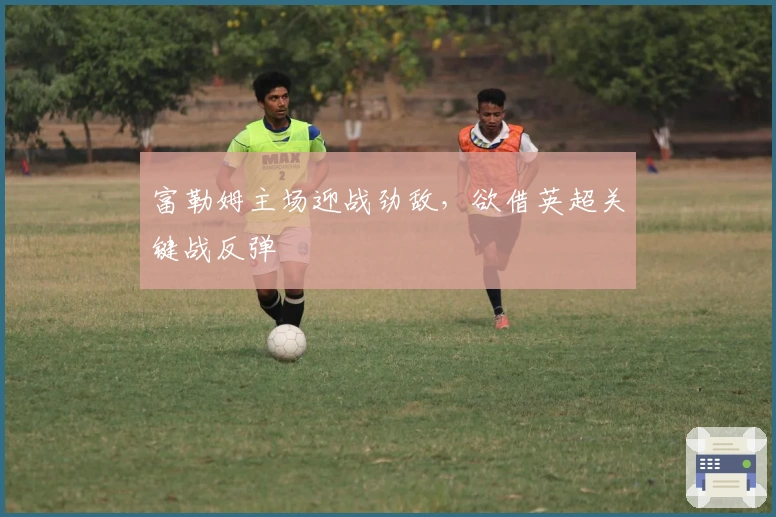 富勒姆主场迎战劲敌，欲借英超关键战反弹